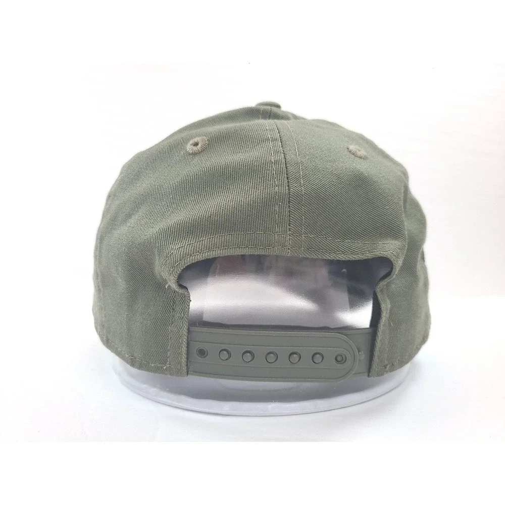 New Era 9FORTY LA Dodgers Dodger Stadium 40th Anniversary Snapback Hat Tan Green